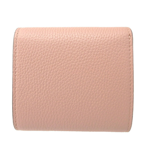 GUCCI Horsebit 745981 Compact Wallet Leather Pink Bi-fold - Picture 4 of 9